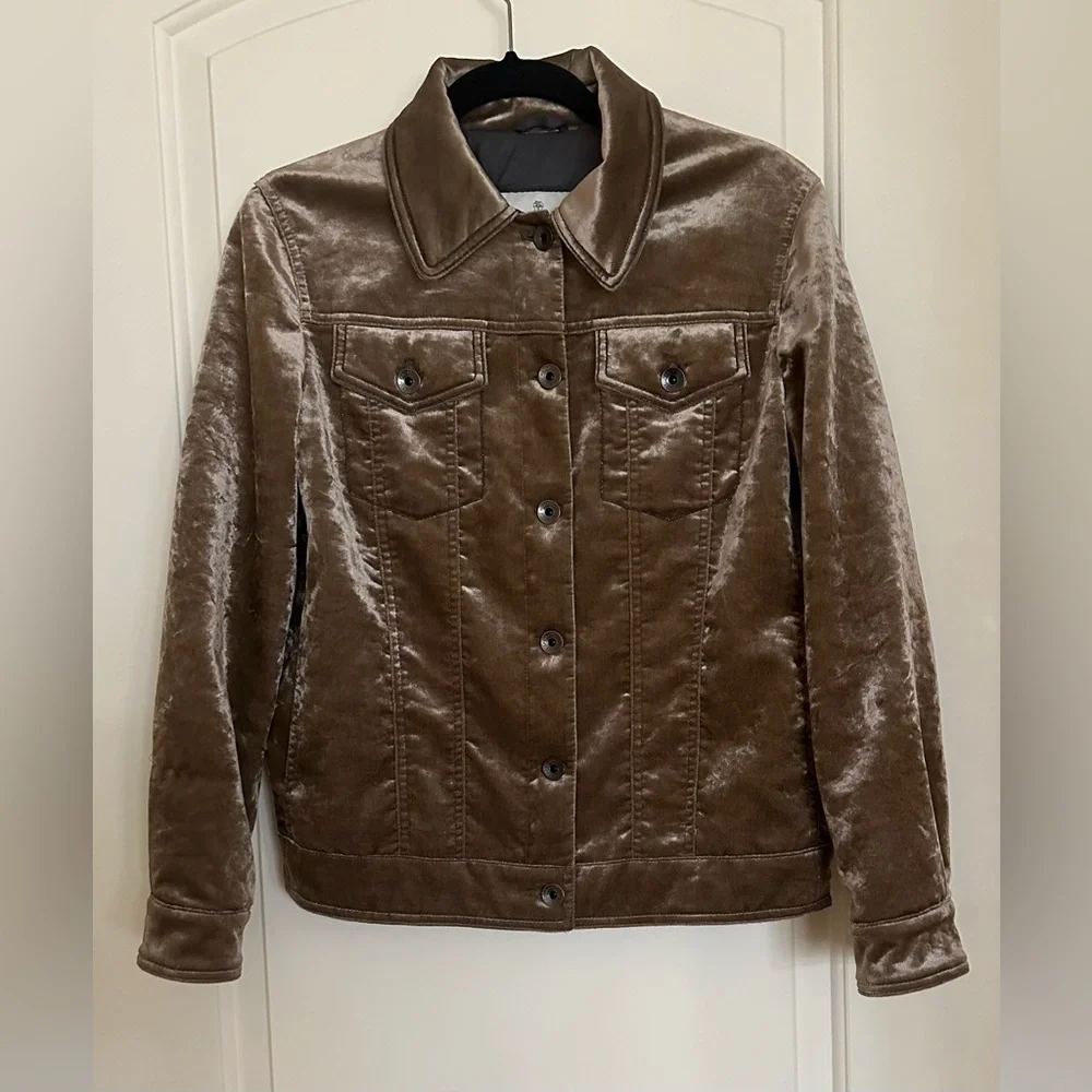 Brunello Cucinelli Womens Velvet Jacket - Picture 2 of 12